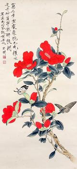 于非闇 花蝶圖