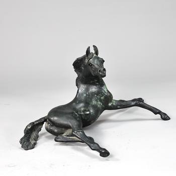 Bronze Horse Sculpture By Artist Nancy Jo Rieke 1988 10/50