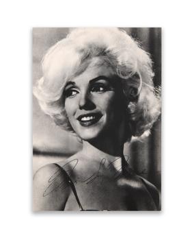 Marilyn Monroe (1926–1962), Signed Portrait Postcard Photograph