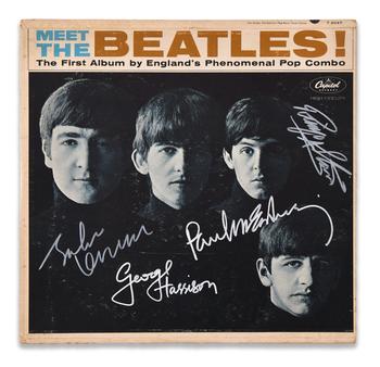 The Beatles - Signed Meet The Beatles! LP