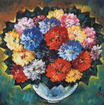林風眠（1900-1991）?瓶花