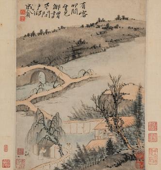 石濤（1642-1718）?過故人莊