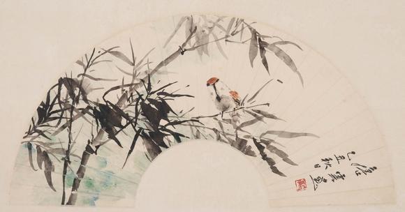 （和正堂株式會社）吉祥美術(shù)|日本·吉祥美術(shù)俱樂部 第19回仲夏珍品拍賣會唐雲(yún) 竹雀