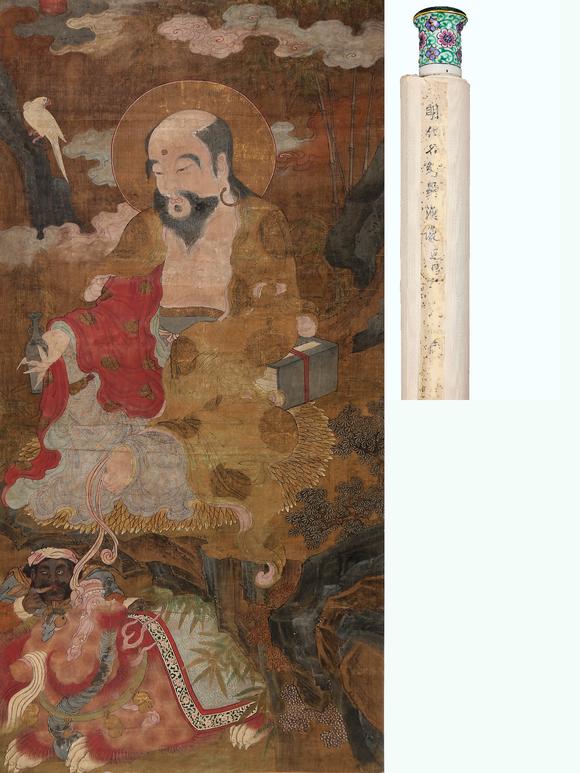 東京銀座（古美術(shù)宋磁）佚名  羅漢
