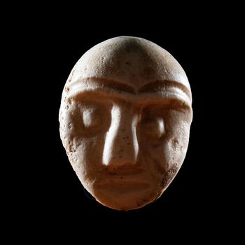 紅山文化 玉人面