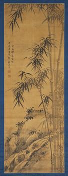 朱昌周（清初） 墨竹圖