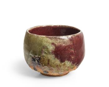 Akiko Hirai (b.1970)?

Chawan, 2011?
Raku clay with copp