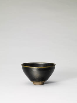 宋  建窯烏金釉盞