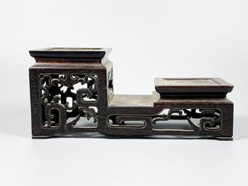 硬木小多寶閣 11.5×26×10cm