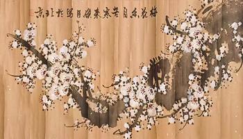 梅花 87*44 紙本橫軸
