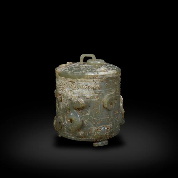 春和美術(shù)|日本春和美術(shù)2026年第三回拍賣會(huì)白玉漢高浮雕玉杯