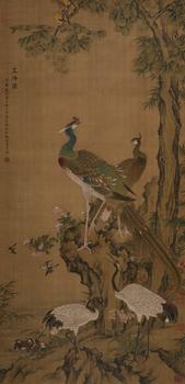 邊景昭  五倫圖