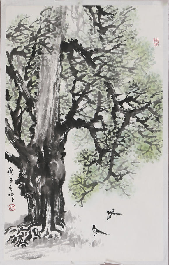 萬領國際|日本萬領國際2026年春季古董藝術品拍賣會孫其峰  花鳥