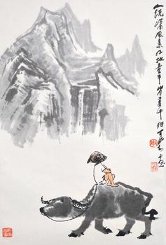 李可染 牧牛圖