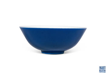 霽藍(lán)釉碗