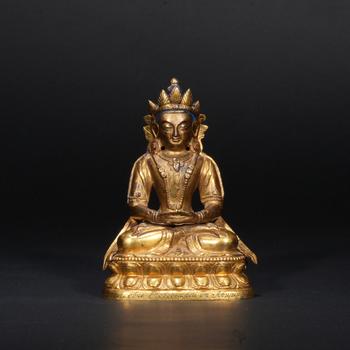清乾隆 無量壽佛