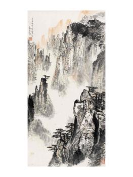 魏紫熙 山水