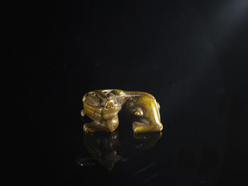 紫銅瑞獸鎮(zhèn)紙（日本回流）
