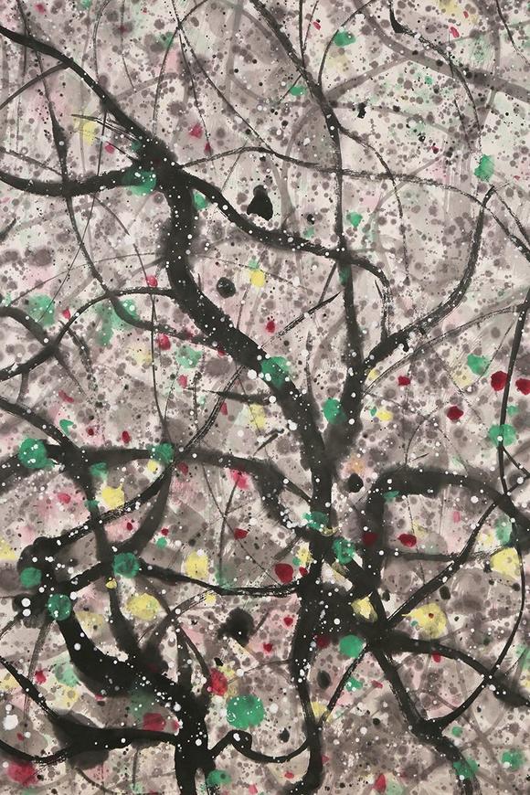 山口美术株式会社吴冠中 狮子林