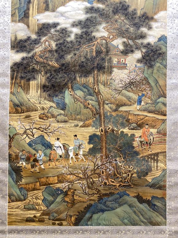 陈达18921975春游图