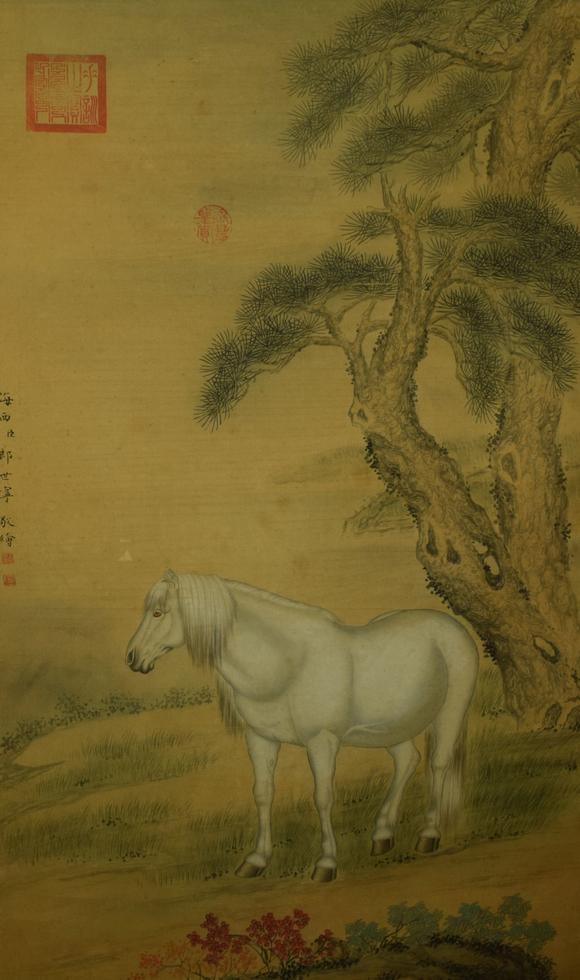 日本画马的画家图片