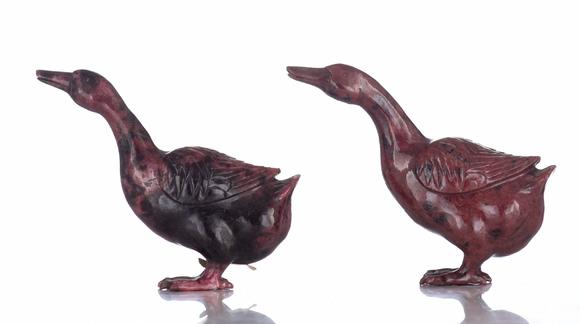 carlo bonte auctionsa collection of semi-precious stone figures