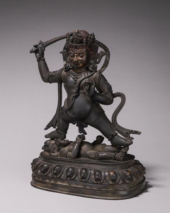 kantrui auction藏传不动明王像