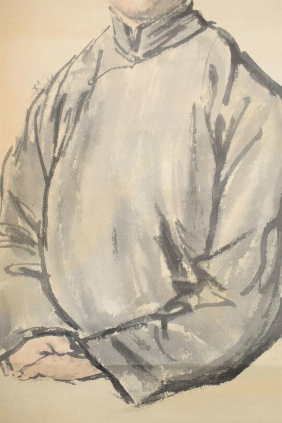 蒋兆和蒋兆和 蒋兆和自画像_蒋兆和蒋兆和 蒋兆和自画像估价_蒋兆和蒋