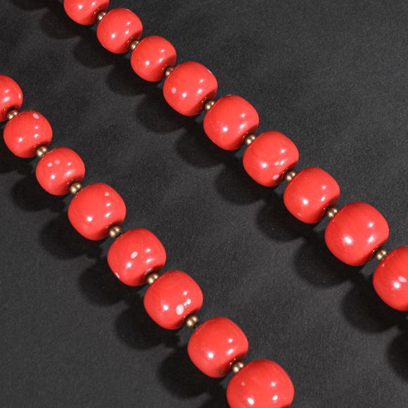 清时期珊瑚珠串