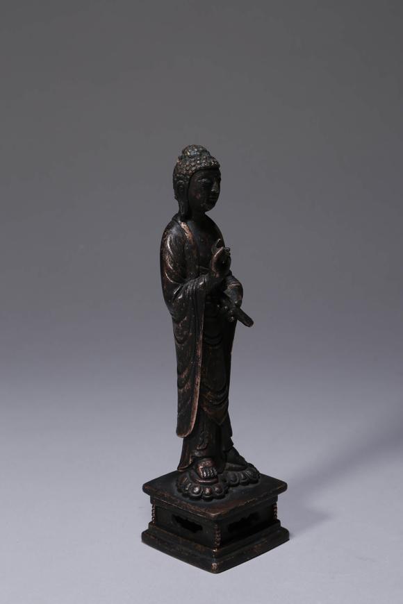 日本美和铜释迦摩尼立像