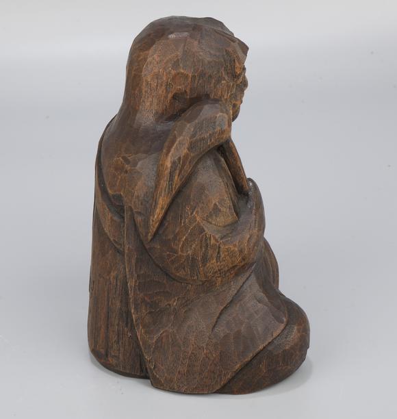 日本松町古美达摩木雕