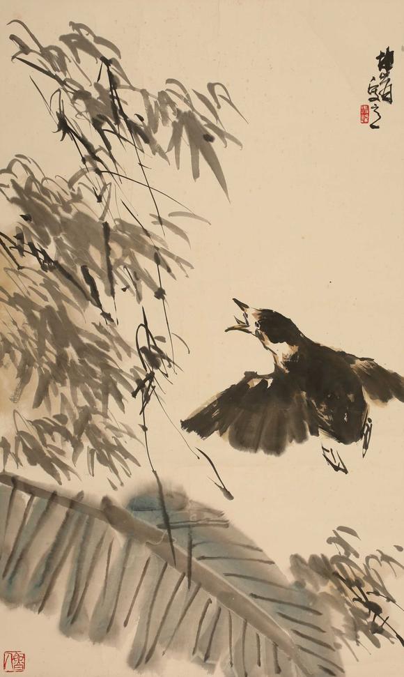 山东常藏卢坤峰 花鸟