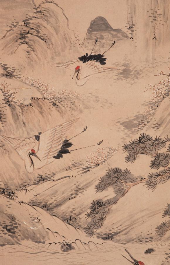 程赤城松鹤延年