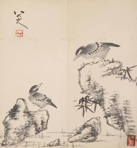 八大山人花鸟图