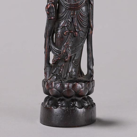 沉香木观音菩萨佛像