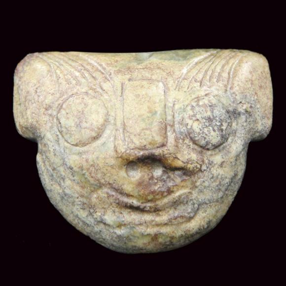 书画艺拍古玉面普