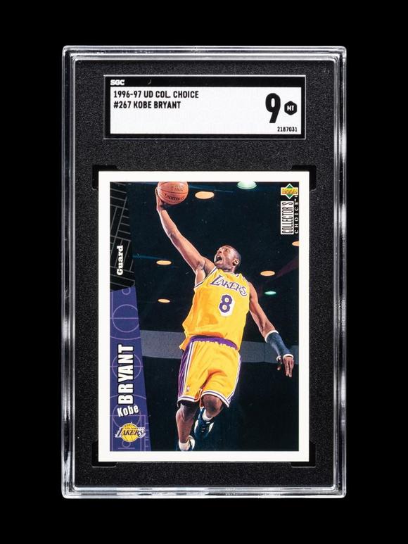 A Group Of Upper Deck Collector S Choice Kobe Bryant Rookie Basketball Cards A Group Of