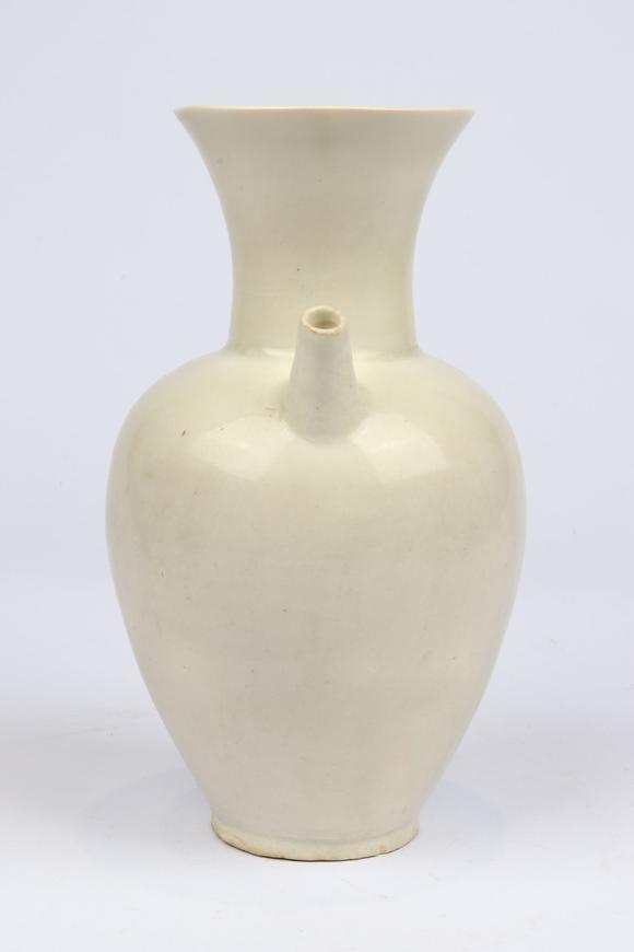 唐代邢窑盈字款直执壶xingyaointangdynasty