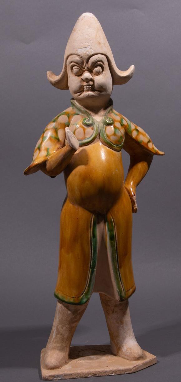 ancientchinesetangsancaihupeoplefigure中国古代唐三彩胡人