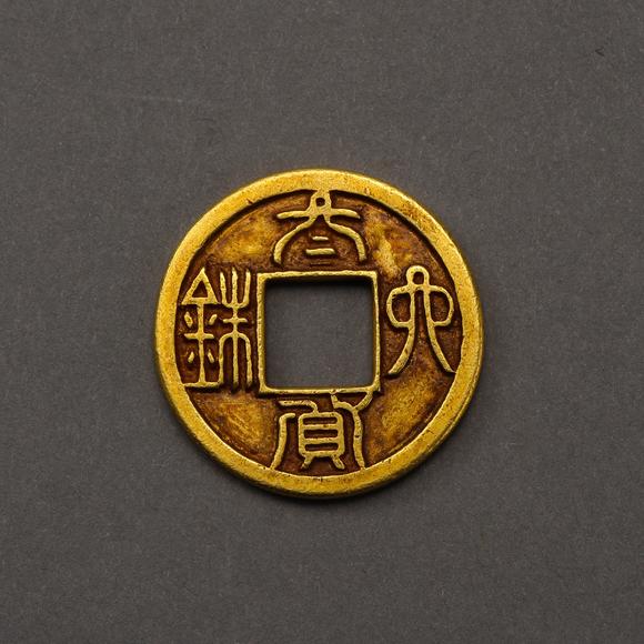 中国古代纯金币chineseancientpuregoldcoin