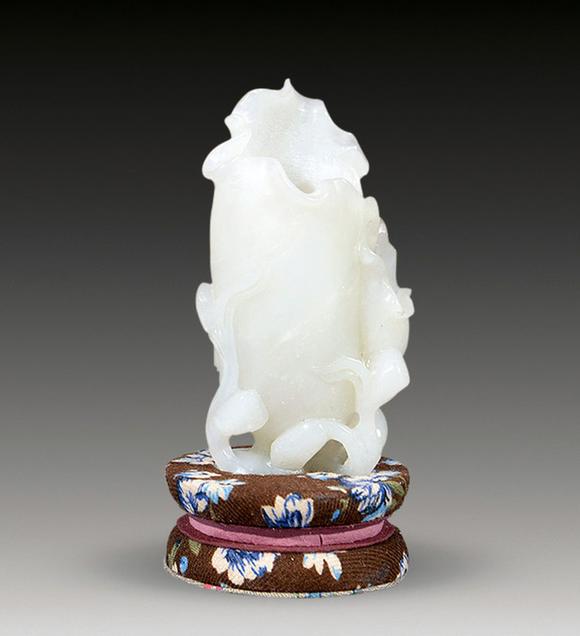 上海鸿生白玉兰花杯