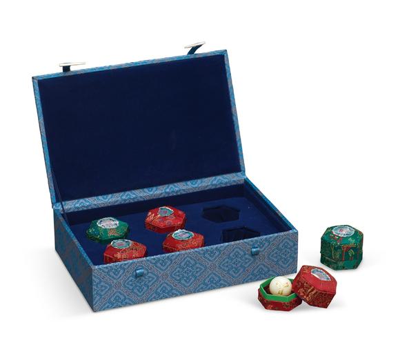 90年代产同仁堂出口装李时珍牌安宫牛黄丸批号93357