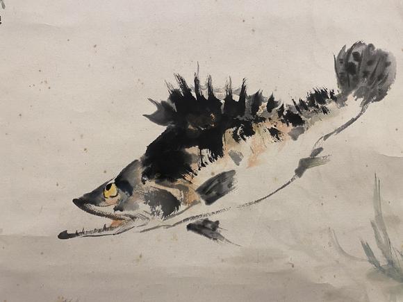 王雪涛19031982桃花鳜鱼