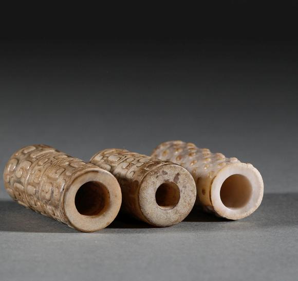 yulezihotanshangandzhoudynasties商周和田玉勒子