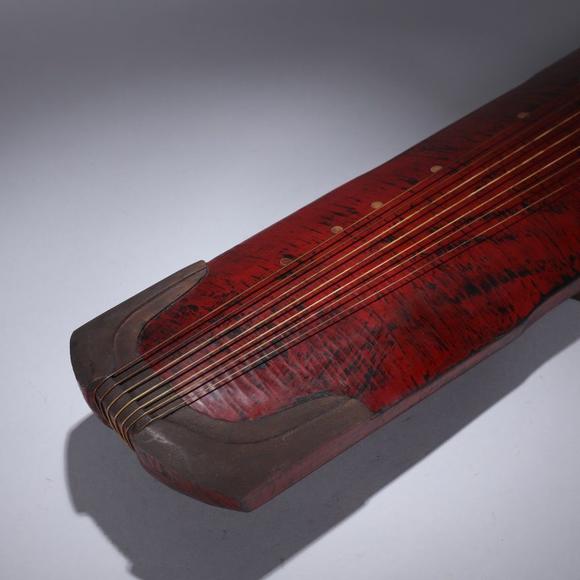 清髹漆春雷款列子式古琴