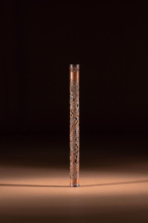 清 木雕香筒_清 木雕香筒估价_清 木雕香筒高清大