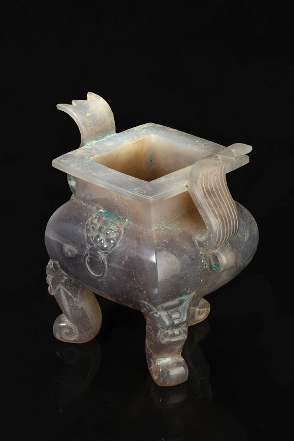 agatecenserfromliao辽代玛瑙香炉