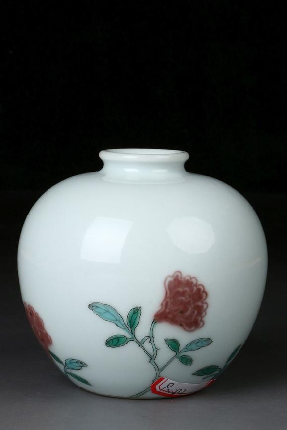 清康熙苹果尊familleroseflowersjar