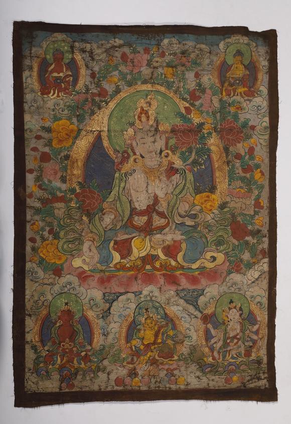 tg bowo incoporation清代 白度母唐卡