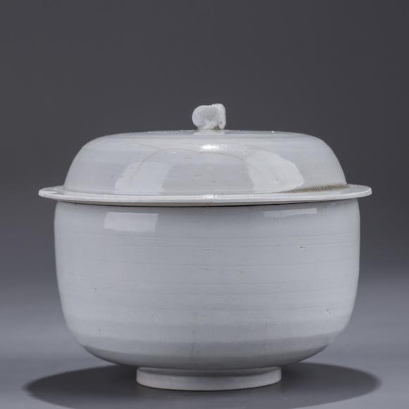 介休窑白釉盖碗估价_介休窑白釉盖碗高清大图_易拍全球华夏宝集瓷 